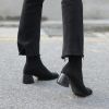 Bottes mi-saison femme Semelles en Caoutchouc - Ref 3250458
