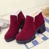Bottes mi-saison femme Semelles en Caoutchouc - Ref 3250490