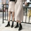 Bottes mi-saison femme Semelles en Caoutchouc - Ref 3250501