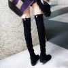 Bottes mi-saison femme Semelles en Caoutchouc - Ref 3250503