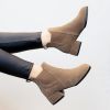 Bottes mi-saison femme Semelles en Caoutchouc - Ref 3250573