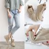 Bottes mi-saison femme Semelles en Caoutchouc - Ref 3250597