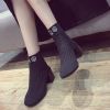 Bottes mi-saison femme Semelles en Caoutchouc - Ref 3250613