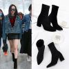 Bottes mi-saison femme Semelles en Caoutchouc - Ref 3250655