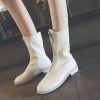Bottes mi-saison femme Semelles en Caoutchouc - Ref 3250679