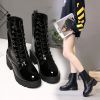 Bottes mi-saison femme Semelles en Caoutchouc - Ref 3250757