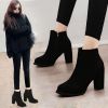 Bottes mi-saison femme Semelles en Caoutchouc - Ref 3250764