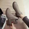 Bottes mi-saison femme Semelles en Caoutchouc - Ref 3250878