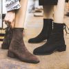 Bottes mi-saison femme Semelles en Caoutchouc - Ref 3250910