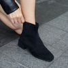 Bottes mi-saison femme Semelles en Caoutchouc - Ref 3250952
