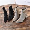 Bottes mi-saison femme Semelles en Caoutchouc - Ref 3250959