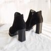 Bottes mi-saison femme Semelles en Caoutchouc - Ref 3250975