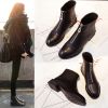 Bottes mi-saison femme Semelles en Caoutchouc - Ref 3250984