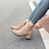 Bottes mi-saison femme Semelles en Caoutchouc - Ref 3251027