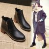 Bottes mi-saison femme Semelles en Caoutchouc - Ref 3251046