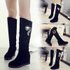 Bottes mi-saison femme Semelles en Caoutchouc - Ref 3251084
