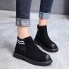 Bottes mi-saison femme Semelles en Caoutchouc - Ref 3251087