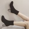 Bottes mi-saison femme Semelles en Caoutchouc - Ref 3251104