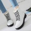 Bottes mi-saison femme Semelles en Caoutchouc - Ref 3251131