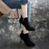 Bottes mi-saison femme Semelles en Caoutchouc - Ref 3251149