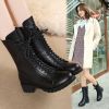 Bottes mi-saison femme Semelles en Caoutchouc - Ref 3251157