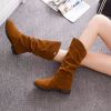 Bottes mi-saison femme Semelles en Caoutchouc - Ref 3251177