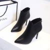 Bottes mi-saison femme Semelles en Caoutchouc - Ref 3251204