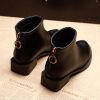 Bottes mi-saison femme Semelles en Caoutchouc - Ref 3251224