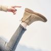 Bottes mi-saison femme Semelles en Caoutchouc - Ref 3251251