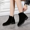 Bottes mi-saison femme Semelles en Caoutchouc - Ref 3251313