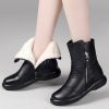 Bottes mi-saison femme Semelles en Caoutchouc - Ref 3251341