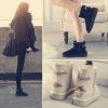Bottes mi-saison femme Semelles en Caoutchouc - Ref 3251352