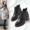 Bottes mi-saison femme Semelles en Caoutchouc - Ref 3251360