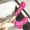 Bottes mi-saison femme Semelles en Caoutchouc - Ref 3251371
