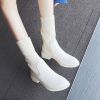 Bottes mi-saison femme Semelles en Caoutchouc - Ref 3251373