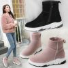 Bottes mi-saison femme en Polyurethane - Ref 3251376