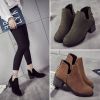 Bottes mi-saison femme Semelles en Caoutchouc - Ref 3251402