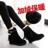 Bottes mi-saison femme Semelles en Caoutchouc - Ref 3251419