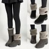 Bottes mi-saison femme Semelles en Caoutchouc - Ref 3251540