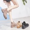 Bottes mi-saison femme Semelles en Caoutchouc - Ref 3251597
