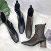 Bottes mi-saison femme Semelles en Caoutchouc - Ref 3251602