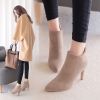 Bottes mi-saison femme Semelles en Caoutchouc - Ref 3251627