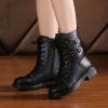 Bottes mi-saison femme en Polyurethane - Ref 3251649