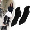 Bottes mi-saison femme Semelles en Caoutchouc - Ref 3251665