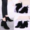 Bottes mi-saison femme Semelles en Caoutchouc - Ref 3251677