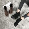 Bottes mi-saison femme Semelles en Caoutchouc - Ref 3251696