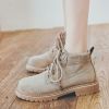 Bottes mi-saison femme Semelles en Caoutchouc - Ref 3251698