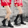 Bottes mi-saison femme Semelles en Caoutchouc - Ref 3251719