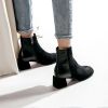 Bottes mi-saison femme Semelles en Caoutchouc - Ref 3251777