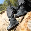 Bottes militaires en cuir - chaud Ref 1399357